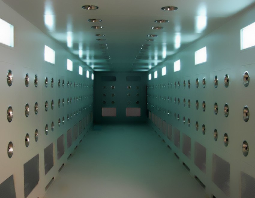 多人風(fēng)淋通道